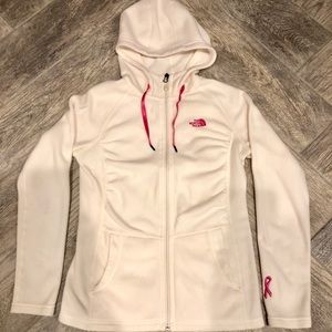 The North Face Women’s Full Zip Fleece Pink Ribbon